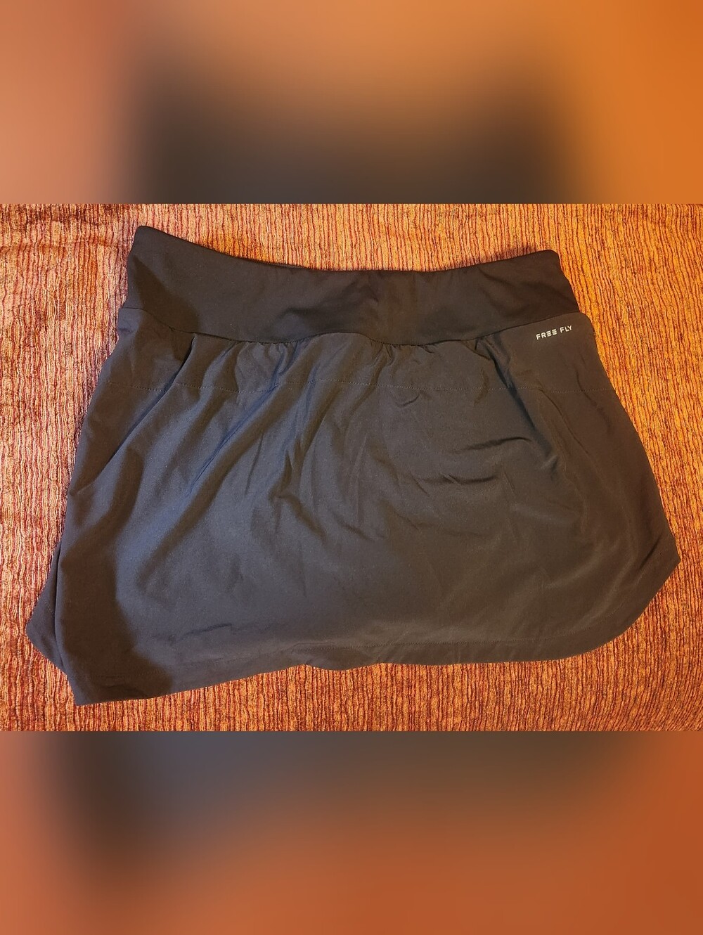Women's Black Free Fly Active Breeze Skort